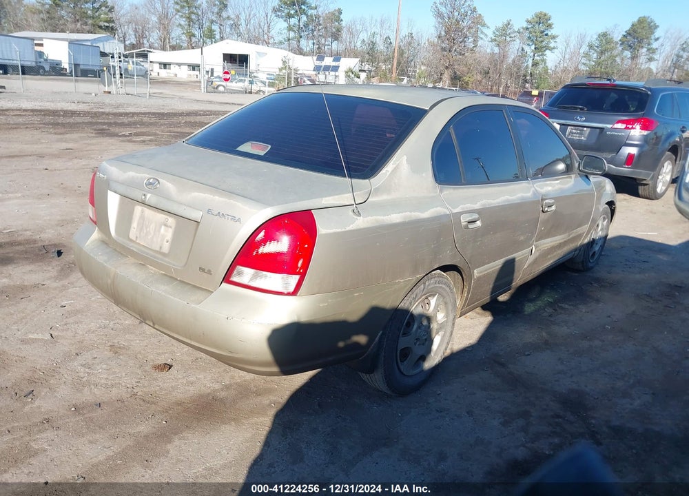 2003 HYUNDAI ELANTRA GLS/GT VIN: KMHDN45D93U526044