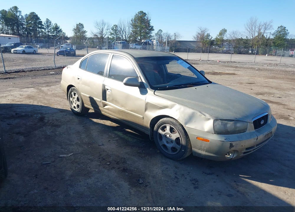 2003 HYUNDAI ELANTRA GLS/GT VIN: KMHDN45D93U526044
