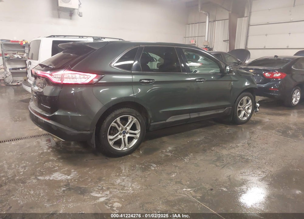2015 FORD EDGE TITANIUM VIN: 2FMTK3K87FBB04550
