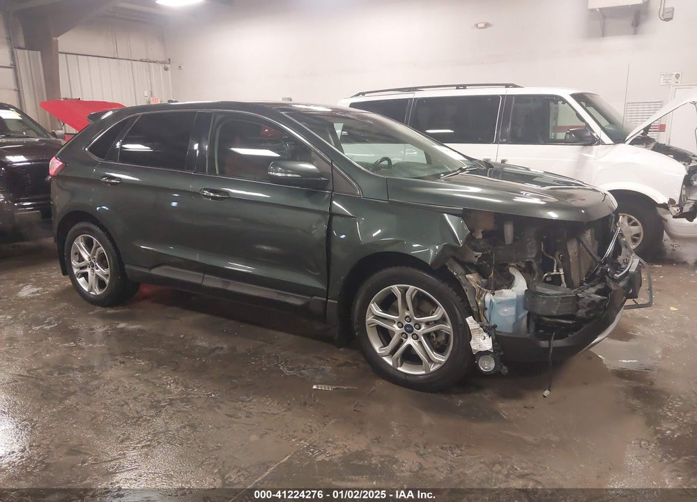2015 FORD EDGE TITANIUM VIN: 2FMTK3K87FBB04550