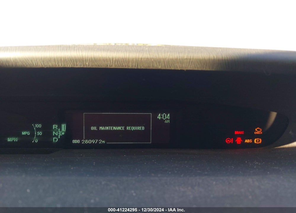 2011 TOYOTA PRIUS VIN: JTDKN3DU2B0257351