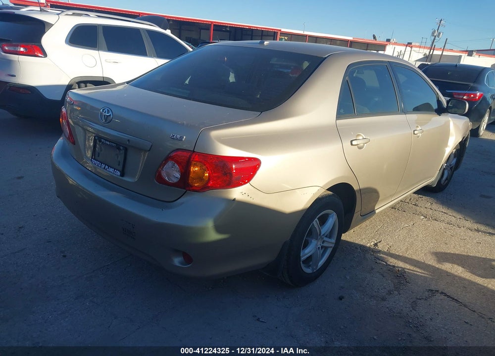 2009 TOYOTA COROLLA XLE VIN: 1NXBU40E09Z126845