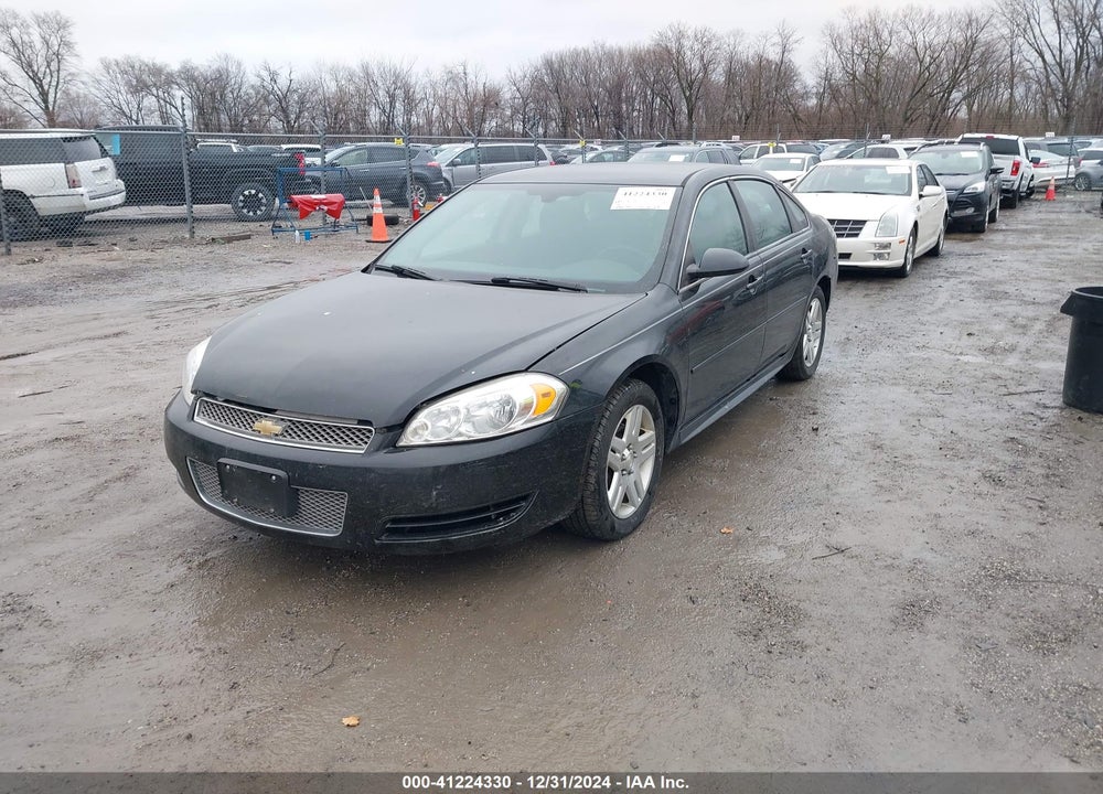 2012 CHEVROLET IMPALA LT FLEET VIN: 2G1WG5E34C1264958