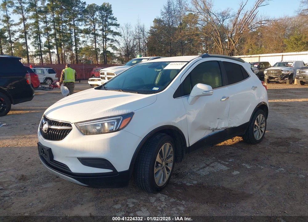 2018 BUICK ENCORE PREFERRED VIN: KL4CJASBXJB628601
