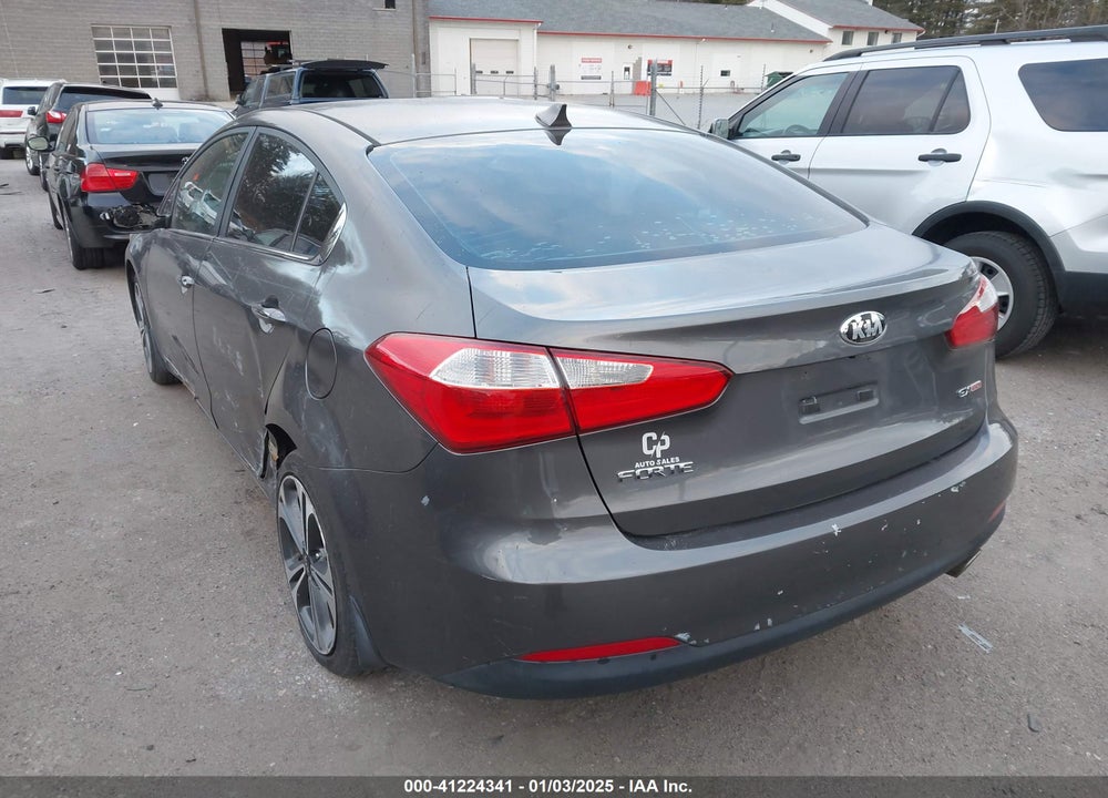 2014 KIA FORTE VIN: KNAFX4A86E5114609