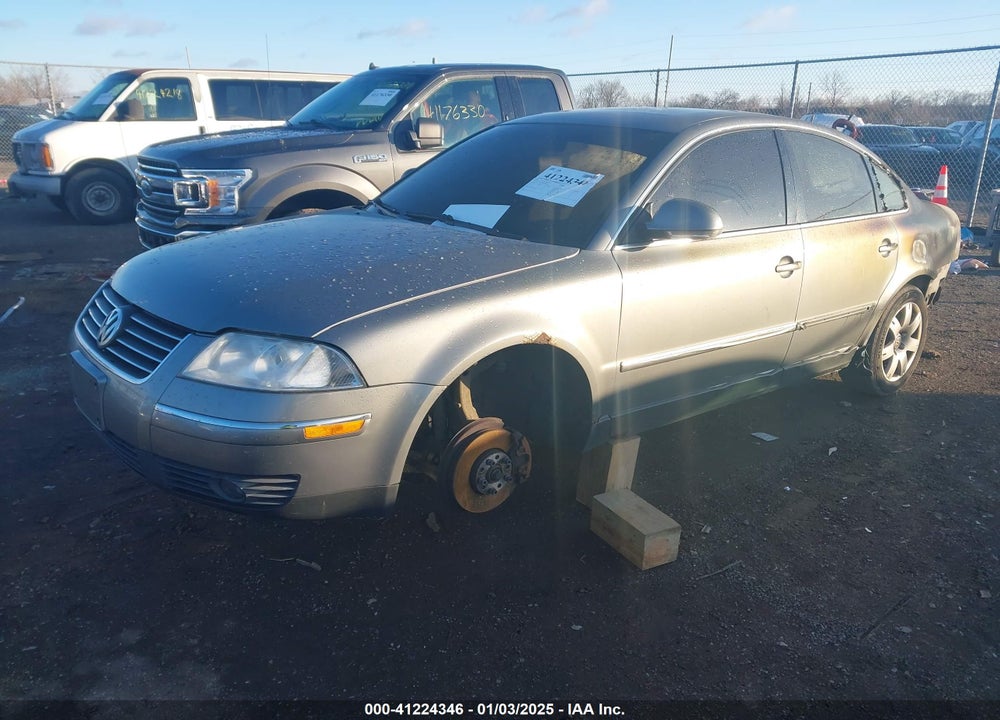 2005 VOLKSWAGEN PASSAT GLS TDI VIN: WVWAE63B85E047793