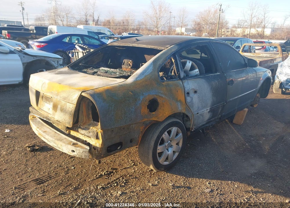 2005 VOLKSWAGEN PASSAT GLS TDI VIN: WVWAE63B85E047793