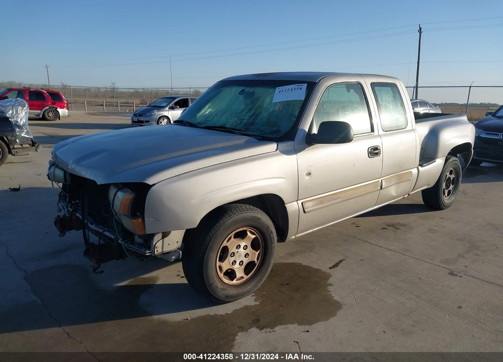 2004 CHEVROLET SILVERADO 1500 LS VIN: 1GCEC19V74Z113950