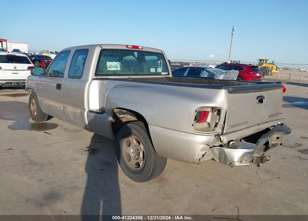 2004 CHEVROLET SILVERADO 1500 LS VIN: 1GCEC19V74Z113950
