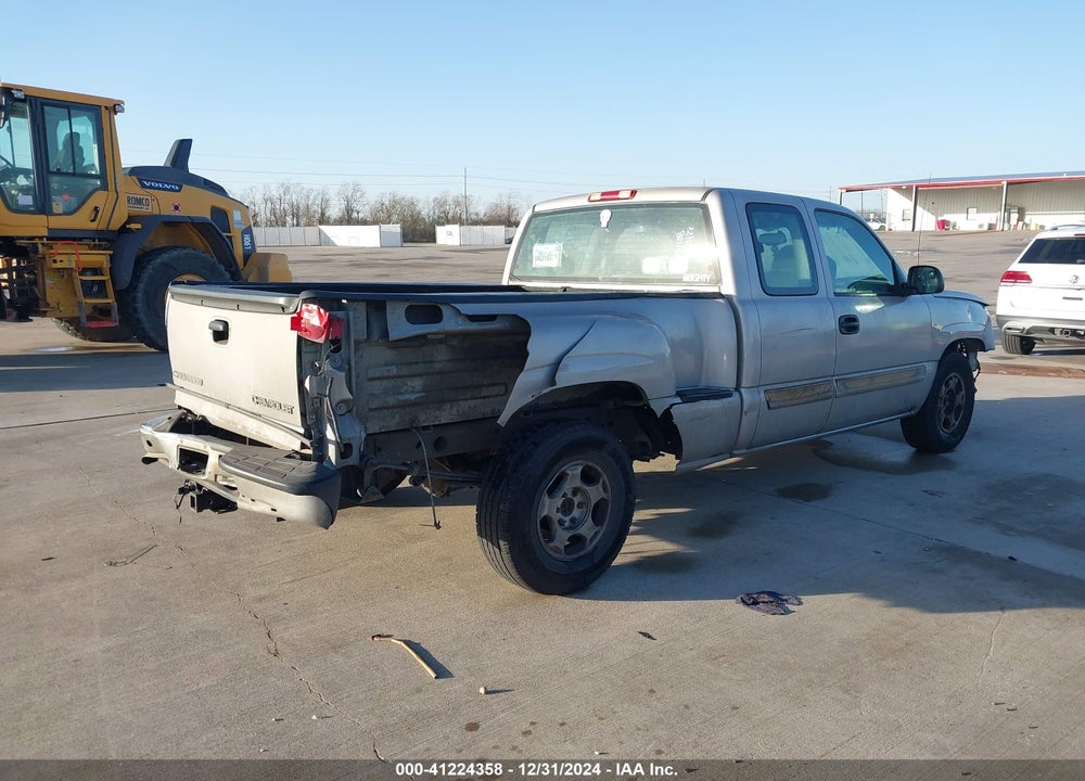 2004 CHEVROLET SILVERADO 1500 LS VIN: 1GCEC19V74Z113950