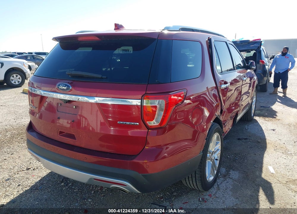 2016 FORD EXPLORER LIMITED VIN: 1FM5K7F8XGGD13124