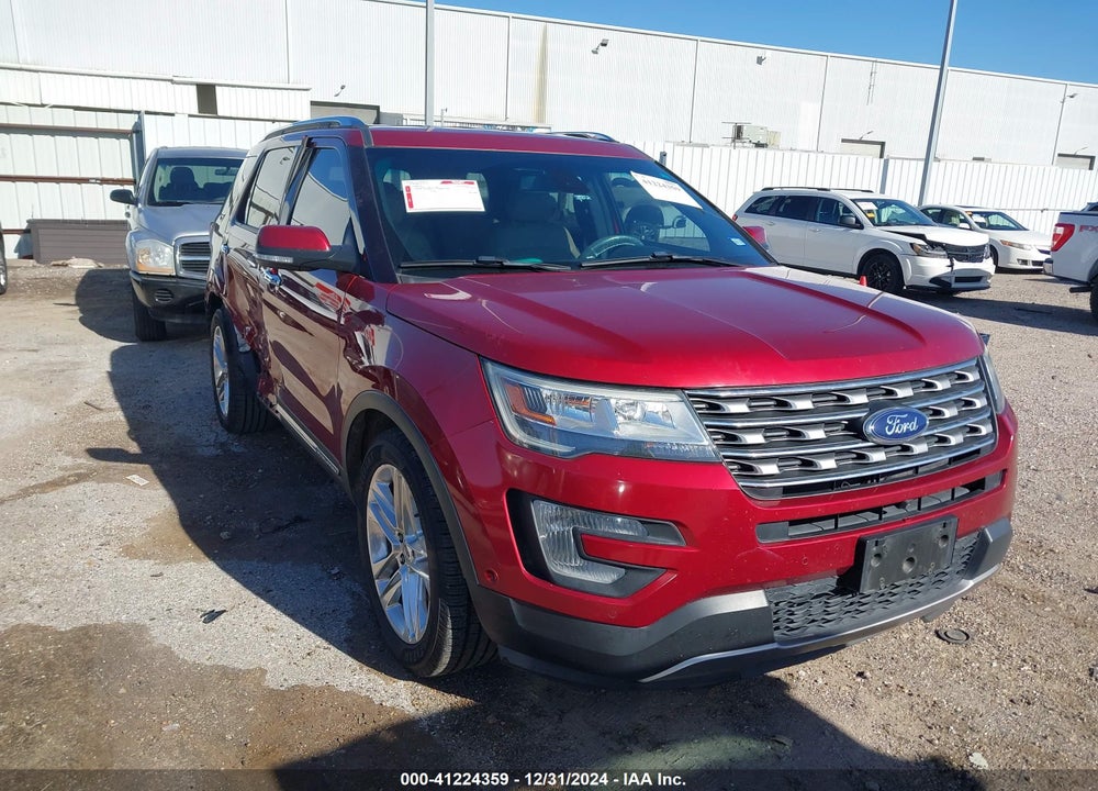 2016 FORD EXPLORER LIMITED VIN: 1FM5K7F8XGGD13124