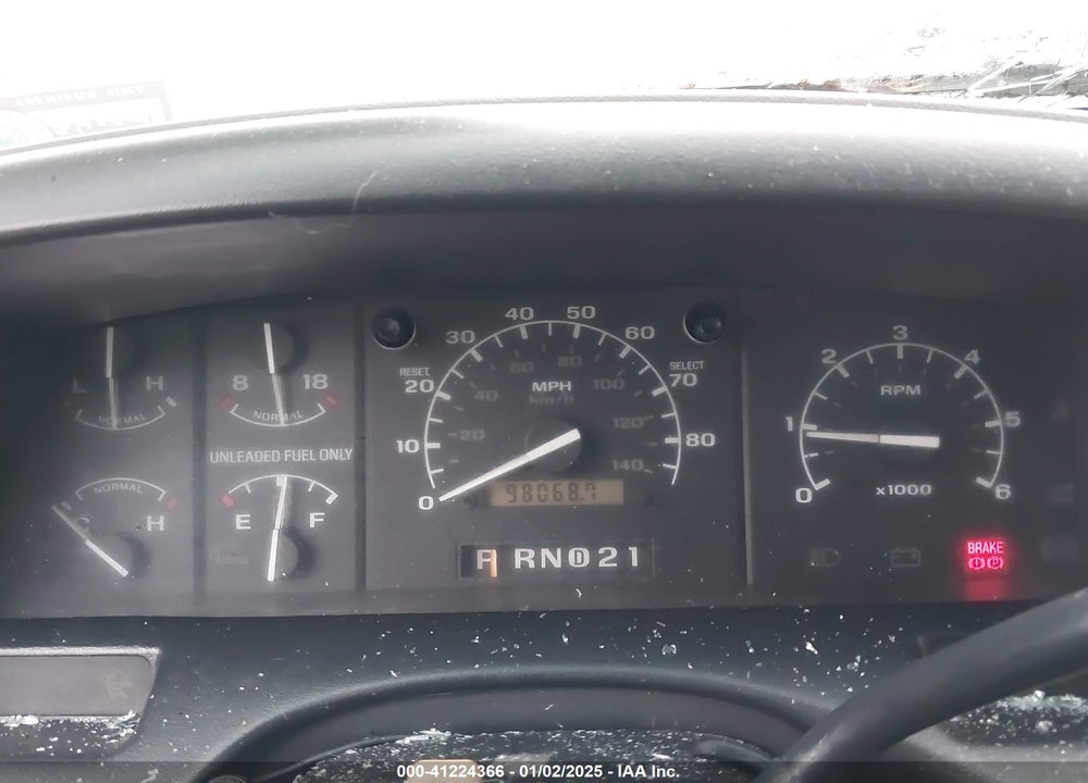 1996 FORD F250 VIN: 1FTHX26G3TEA37596
