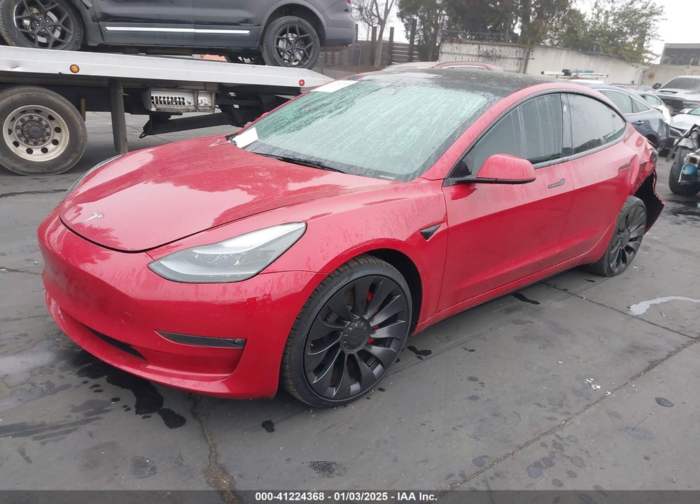 2023 TESLA MODEL 3 PERFORMANCE DUAL MOTOR ALL-WHEEL DRIVE VIN: 5YJ3E1EC1PF395048