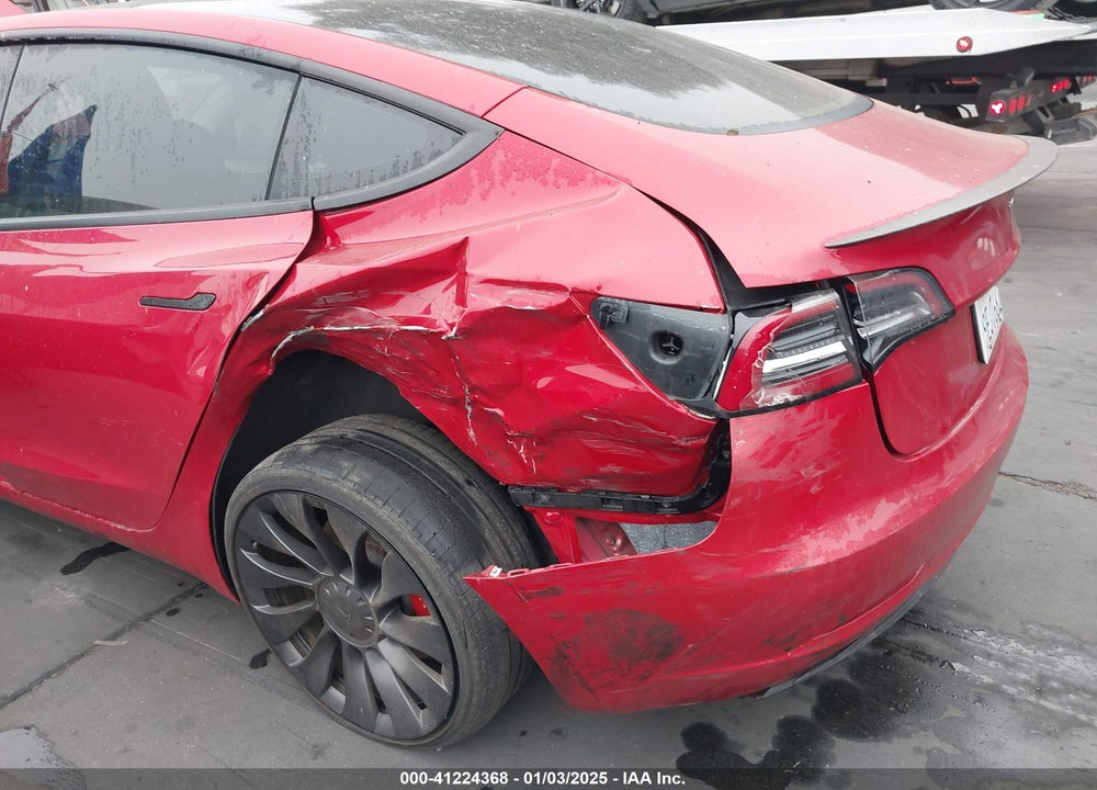 2023 TESLA MODEL 3 PERFORMANCE DUAL MOTOR ALL-WHEEL DRIVE VIN: 5YJ3E1EC1PF395048