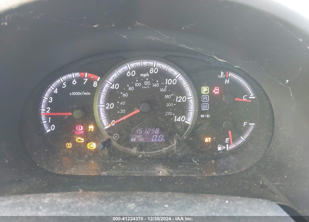 2010 MAZDA MAZDA5 VIN: JM1CR2W33A0363734