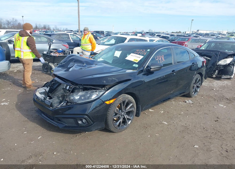 2019 HONDA CIVIC VIN: 19XFC2F86KE001268