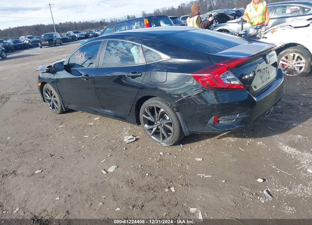 2019 HONDA CIVIC VIN: 19XFC2F86KE001268