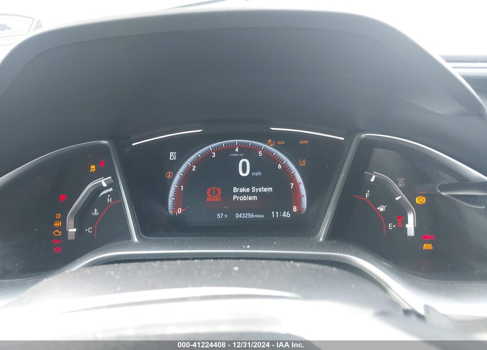 2019 HONDA CIVIC VIN: 19XFC2F86KE001268