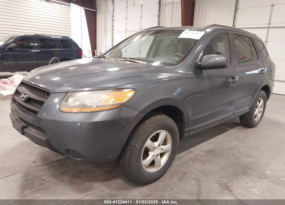 2008 HYUNDAI SANTA FE GLS VIN: 5NMSG13D78H201317