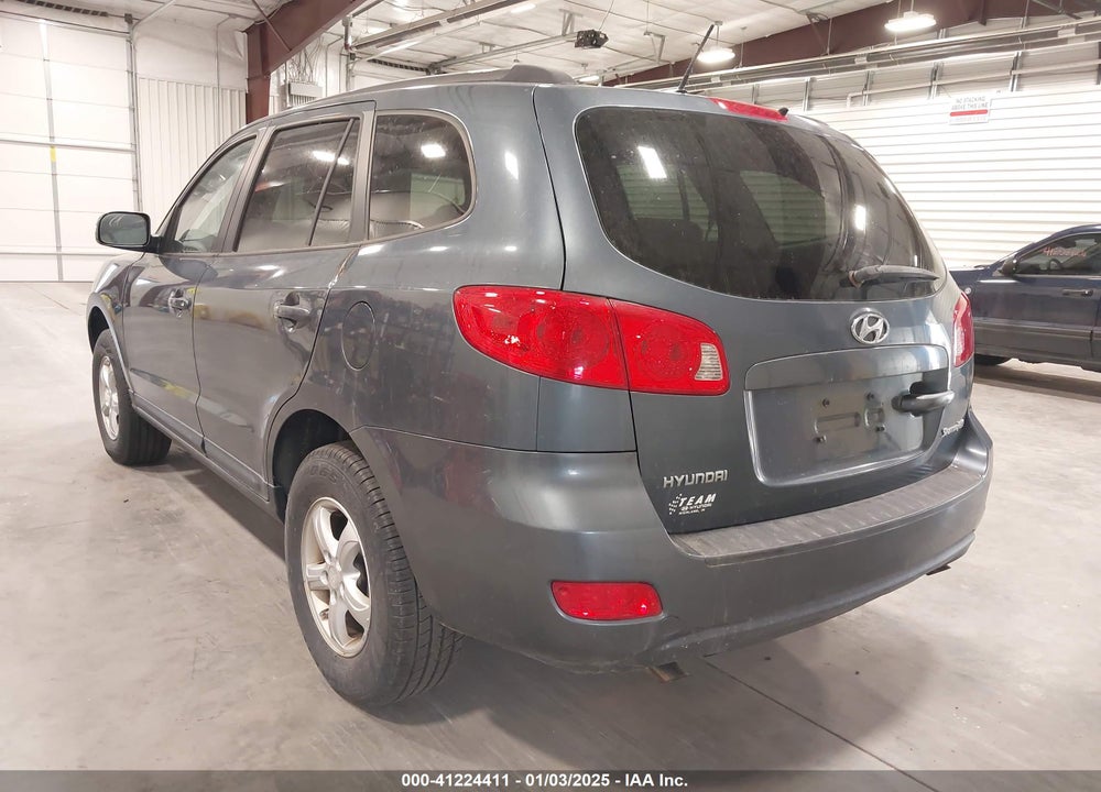2008 HYUNDAI SANTA FE GLS VIN: 5NMSG13D78H201317