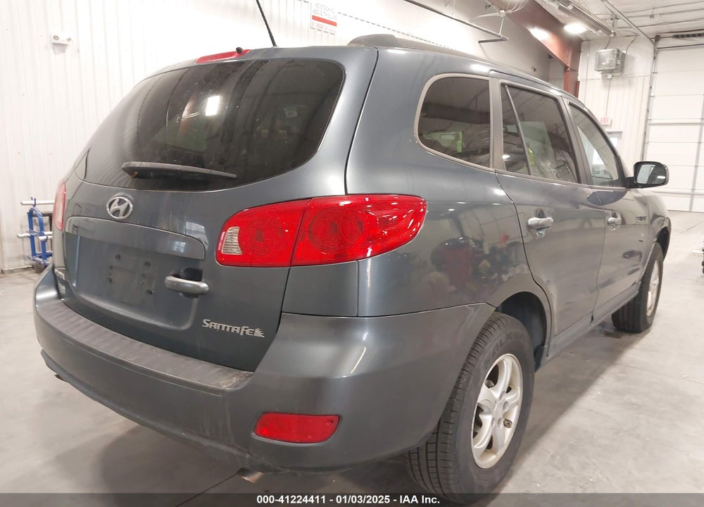 2008 HYUNDAI SANTA FE GLS VIN: 5NMSG13D78H201317