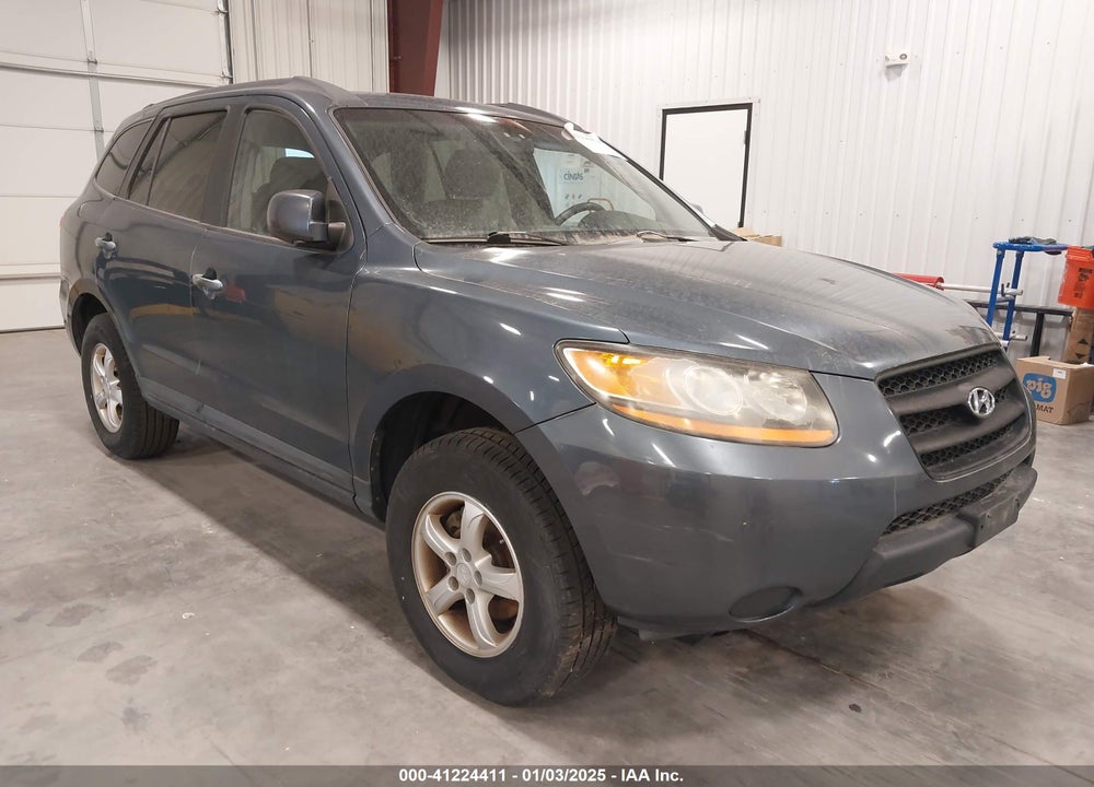 2008 HYUNDAI SANTA FE GLS VIN: 5NMSG13D78H201317