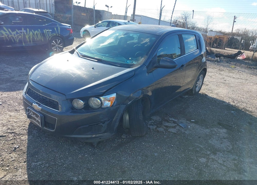 2016 CHEVROLET SONIC LT AUTO VIN: 1G1JC6SH3G4160693