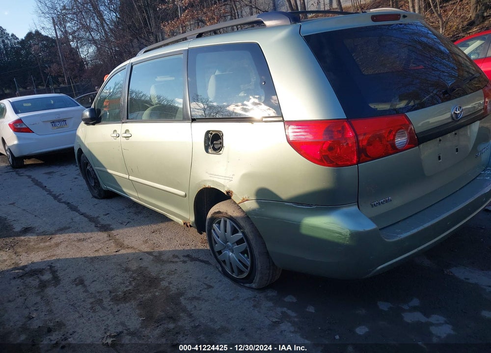 2008 TOYOTA SIENNA CE VIN: 5TDZK23CX8S179966