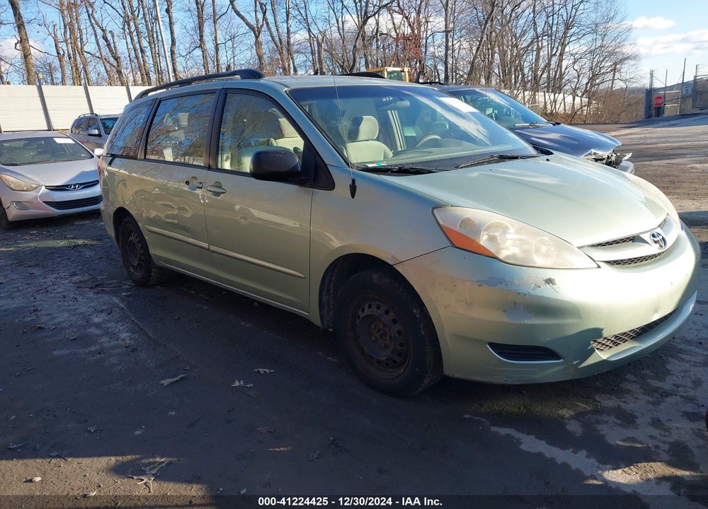 2008 TOYOTA SIENNA CE VIN: 5TDZK23CX8S179966