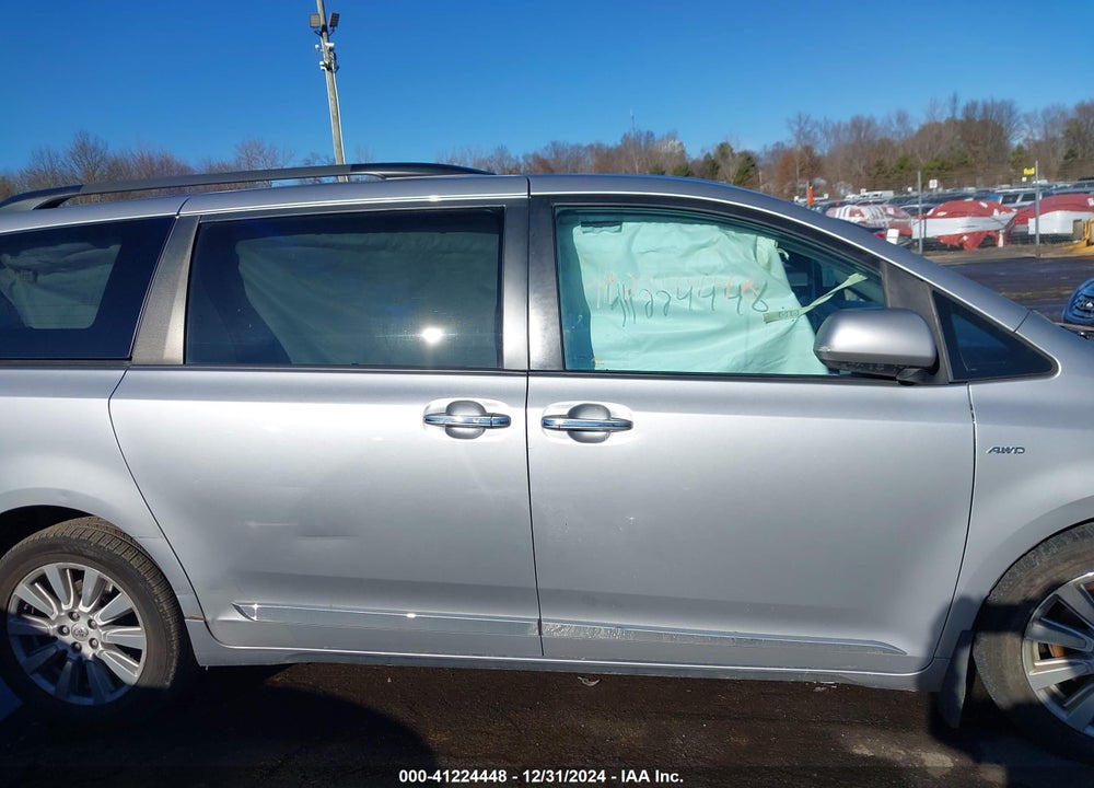 2017 TOYOTA SIENNA XLE 7 PASSENGER VIN: 5TDDZ3DC1HS178957