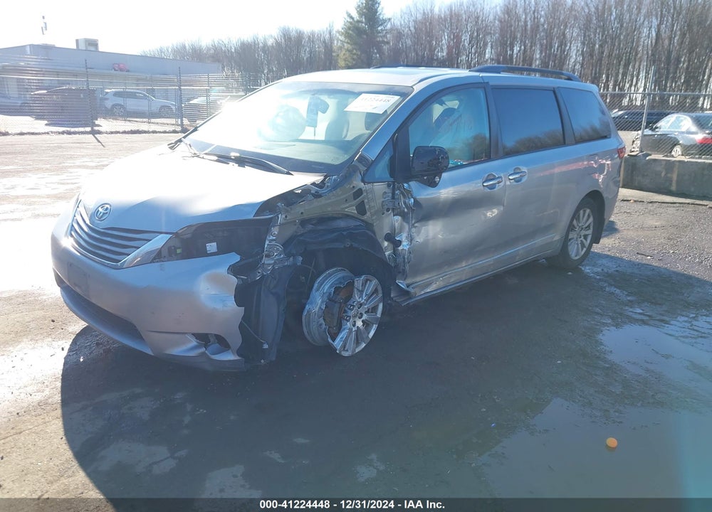 2017 TOYOTA SIENNA XLE 7 PASSENGER VIN: 5TDDZ3DC1HS178957