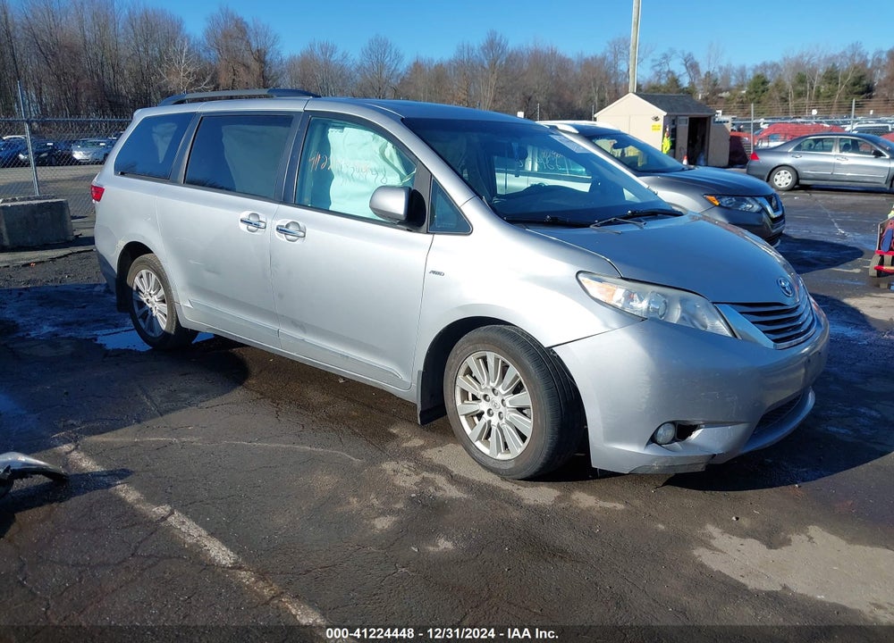 2017 TOYOTA SIENNA XLE 7 PASSENGER VIN: 5TDDZ3DC1HS178957