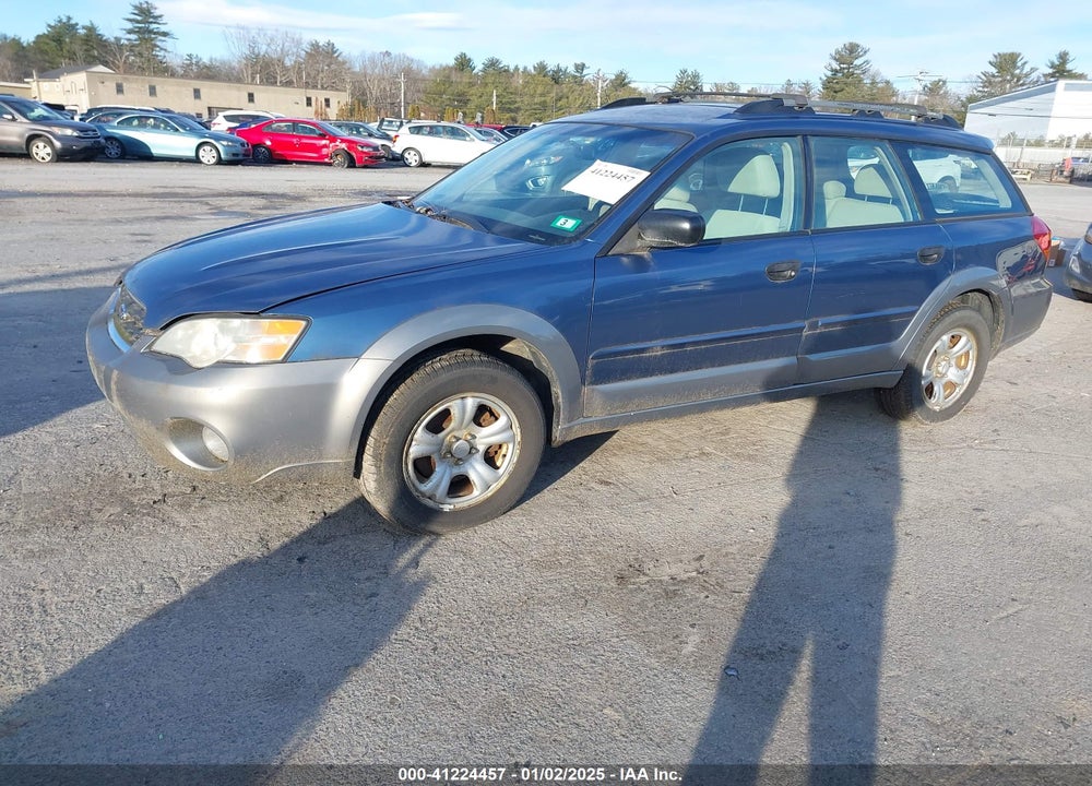 2007 SUBARU OUTBACK 2.5I BASIC VIN: 4S4BP61CX76333079