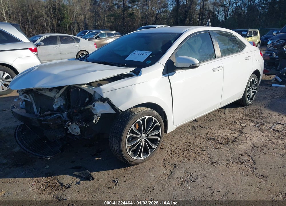 2016 TOYOTA COROLLA VIN: 2T1BURHE6GC621258