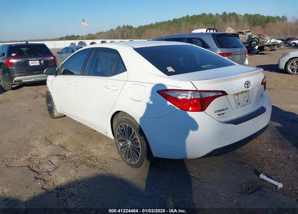 2016 TOYOTA COROLLA VIN: 2T1BURHE6GC621258
