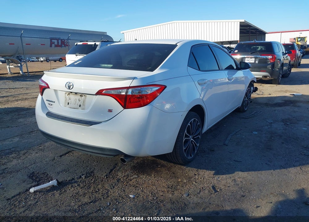 2016 TOYOTA COROLLA VIN: 2T1BURHE6GC621258