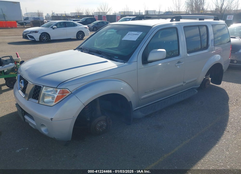 2005 NISSAN PATHFINDER SE OFF ROAD VIN: 5N1AR18W25C719339