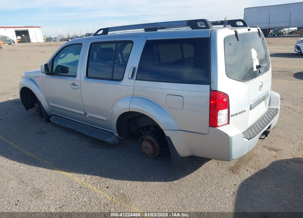 2005 NISSAN PATHFINDER SE OFF ROAD VIN: 5N1AR18W25C719339