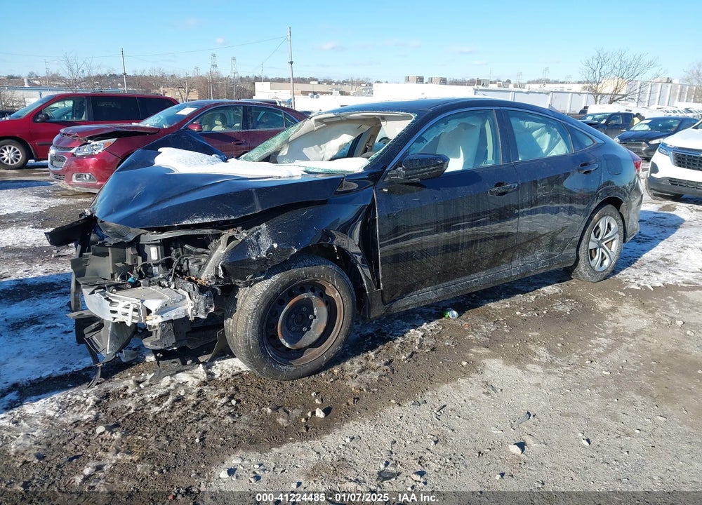 2018 HONDA CIVIC VIN: 19XFC2E54JE001582