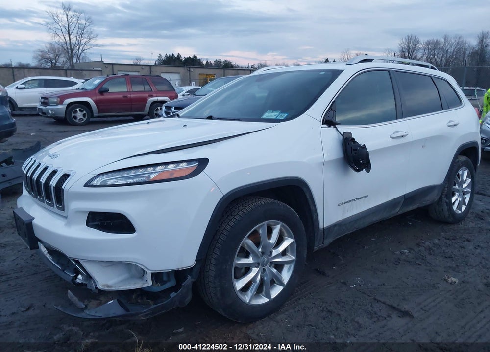 2017 JEEP CHEROKEE LIMITED 4X4 VIN: 1C4PJMDB9HW525579