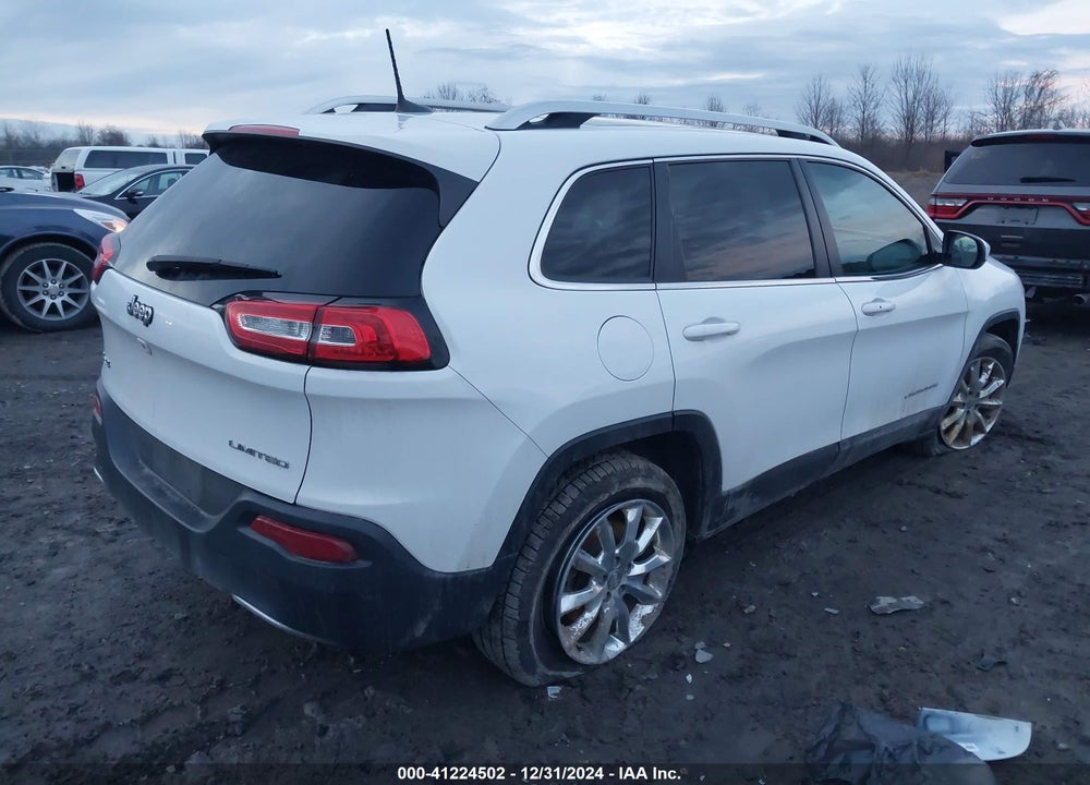 2017 JEEP CHEROKEE LIMITED 4X4 VIN: 1C4PJMDB9HW525579