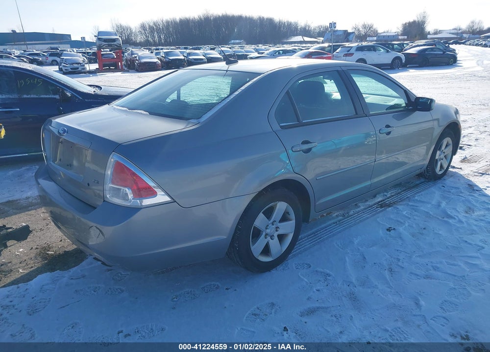 2008 FORD FUSION SE VIN: 3FAHP07Z88R247724