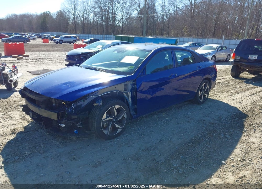 2021 HYUNDAI ELANTRA VIN: 5NPLP4AG6MH009435