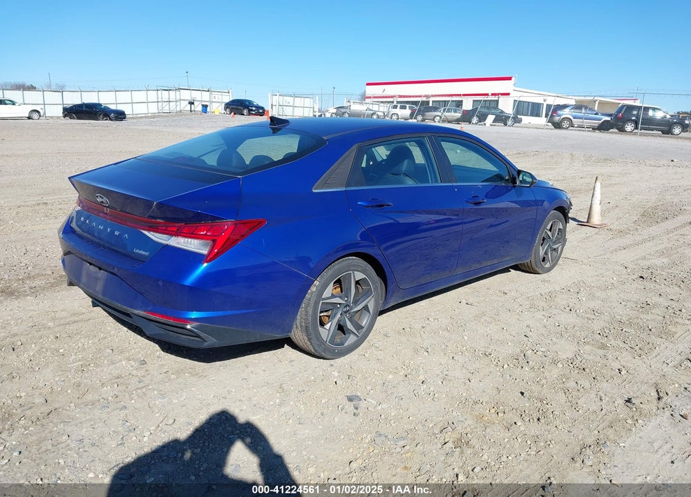 2021 HYUNDAI ELANTRA VIN: 5NPLP4AG6MH009435