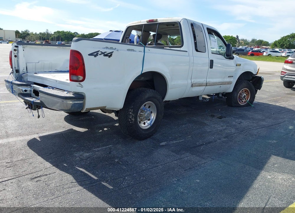 2001 FORD F250 SUPER DUTY VIN: 1FTNX21F51EC56672