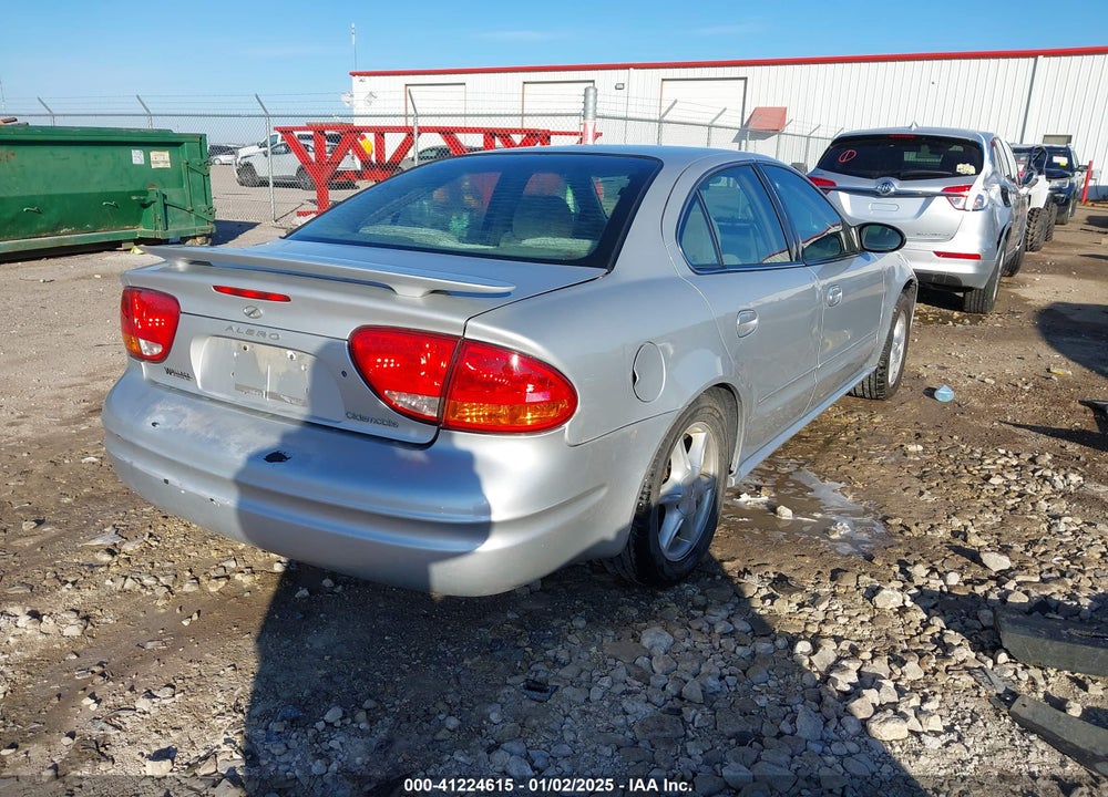 2004 OLDSMOBILE ALERO GL2 VIN: 1G3NL52E94C189058