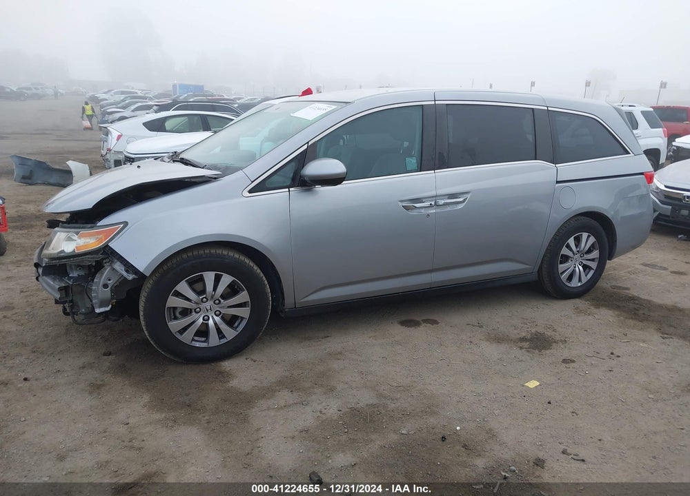 2016 HONDA ODYSSEY SE VIN: 5FNRL5H32GB116855