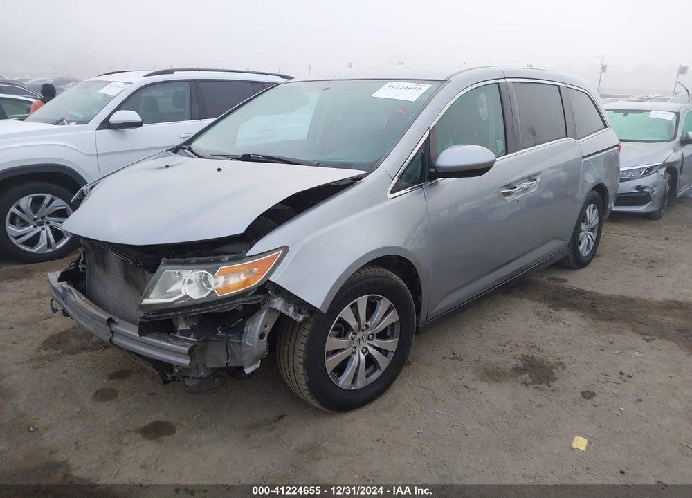 2016 HONDA ODYSSEY SE VIN: 5FNRL5H32GB116855