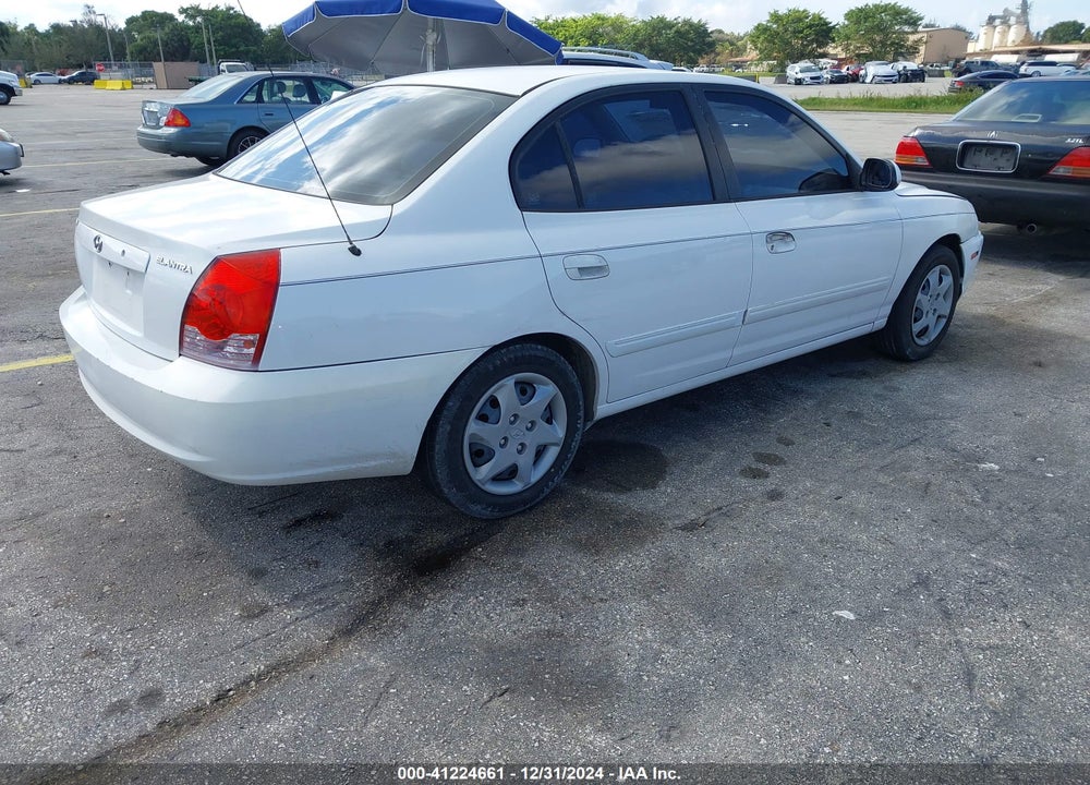 2004 HYUNDAI ELANTRA GLS/GT VIN: KMHDN46D84U819305